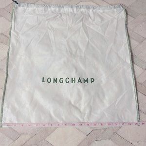 Longchamp dust bag for handbag.